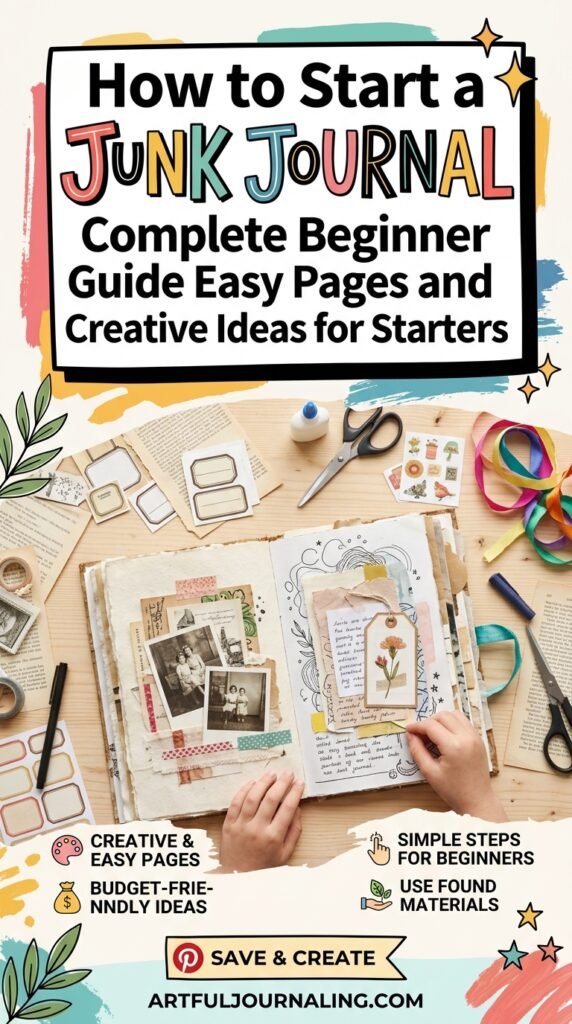 How to Start a Junk Journal: A Complete Beginner's Guide